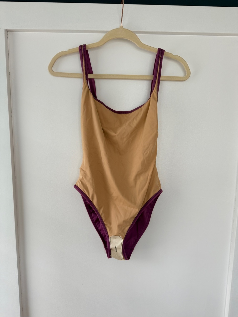 NWT 💎 Nu Swim | M | One-Piece Swimsuit | Thistle / purple - Picture 4 of 7